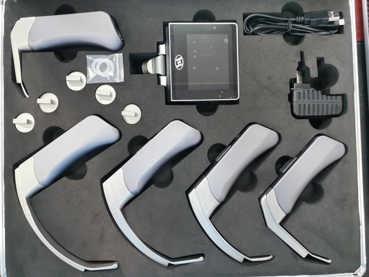 Intubation εναέριων διαδρόμων επαναχρησιμοποιήσιμο τηλεοπτικό λαρυγκοσκόπιο 3,0 υψηλός καθορισμός με τη Glottic άποψη